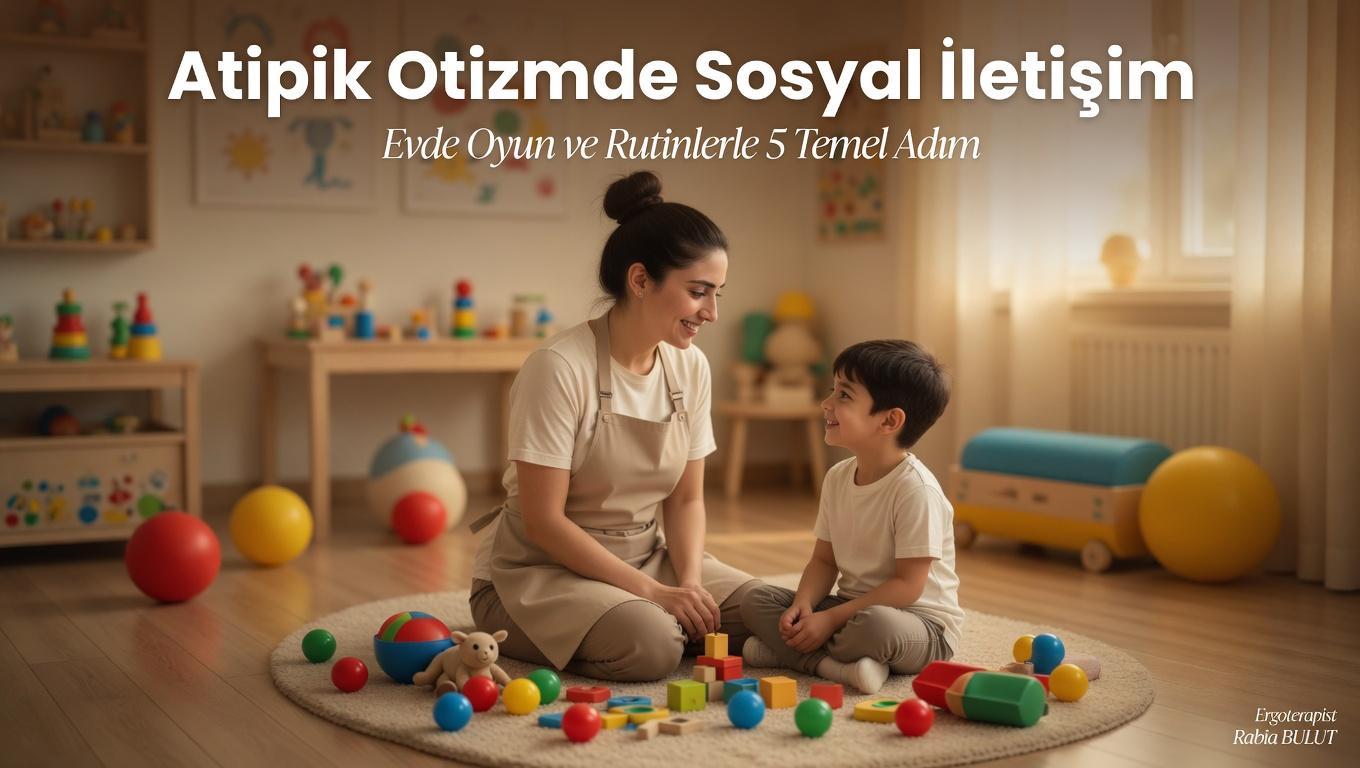 Atipik Otizmde Sosyal İletişim: Evde Destekleyici 5 Adım - Atipik Otizm - makale onizleme gorseli
