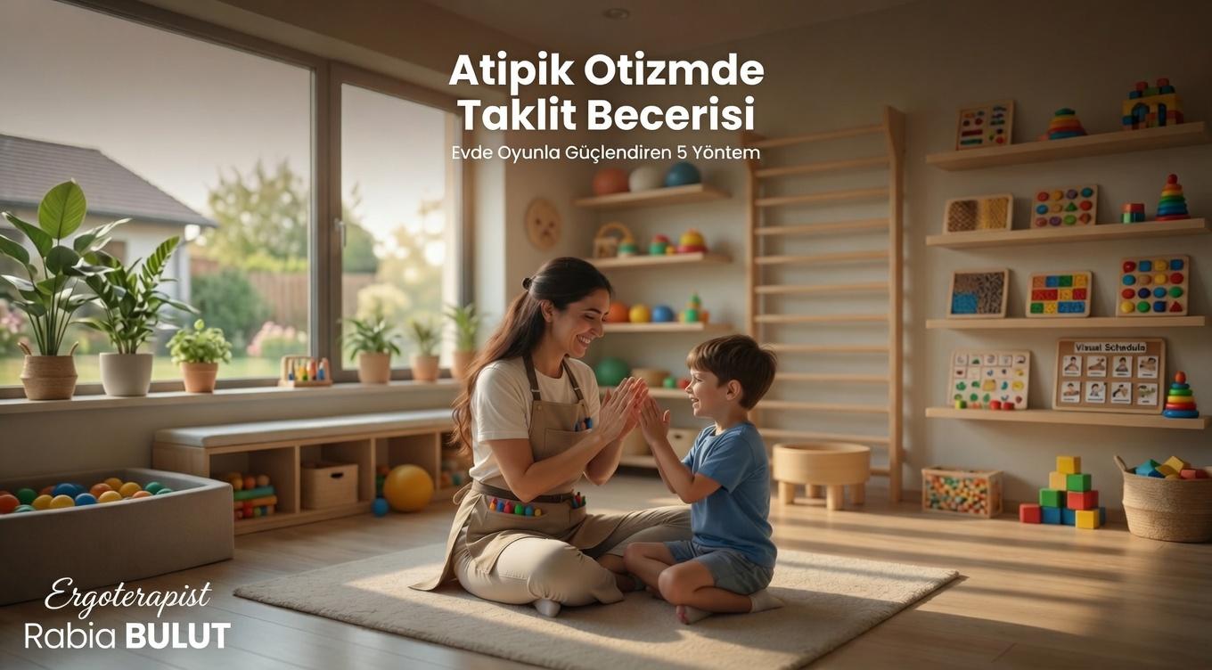 Atipik Otizmde Taklit Becerisi: Evde Oyunla 5 Yöntem - Atipik Otizm - makale onizleme gorseli