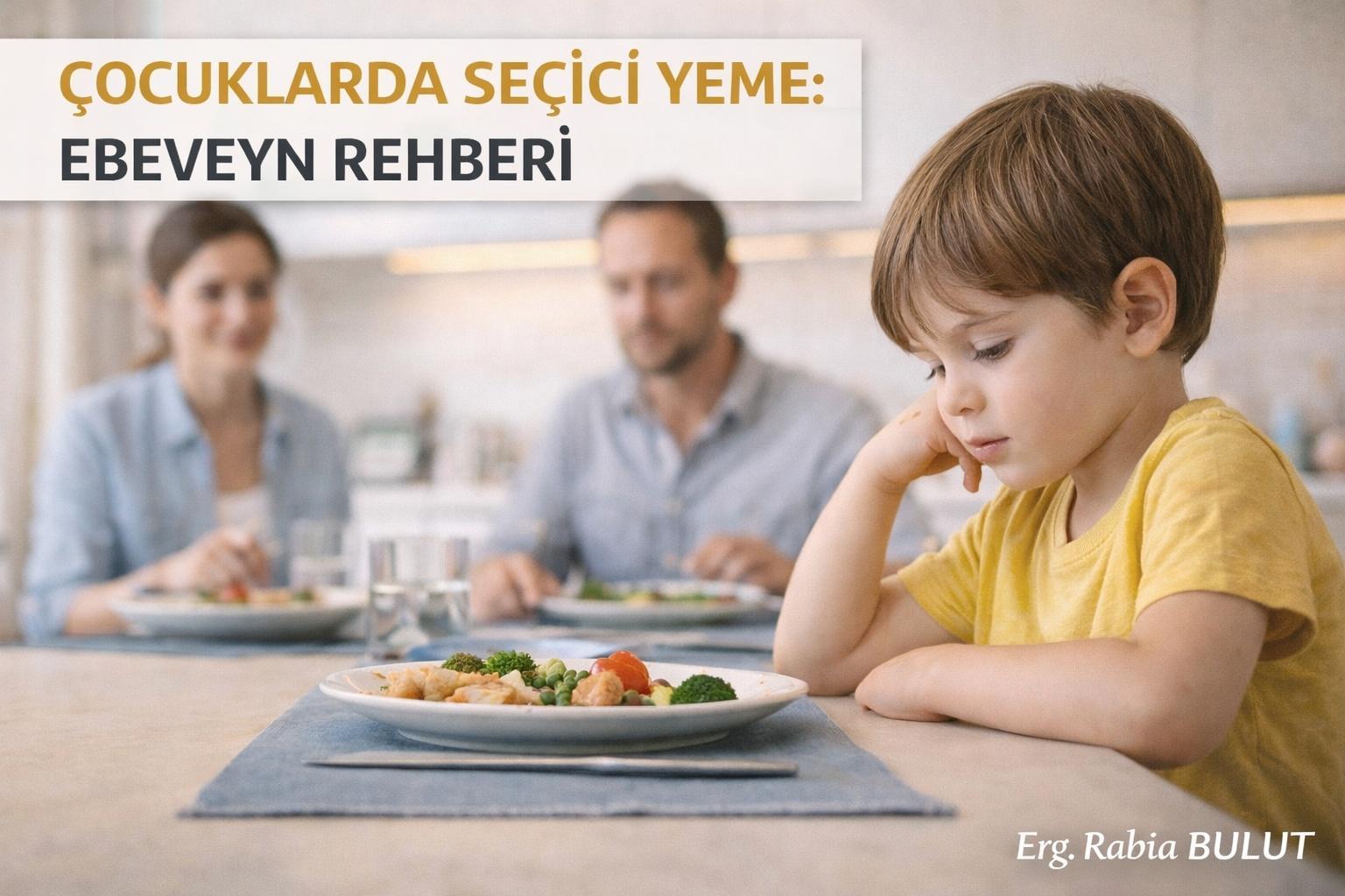 Çocuklarda Seçici Yeme Neden Olur? Ebeveyn Rehberi - Yeme Bozuklukları - makale onizleme gorseli